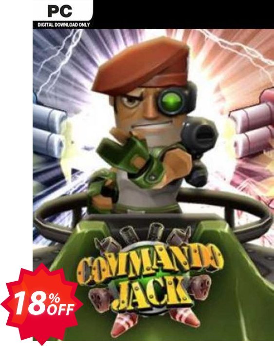 Commando Jack PC Coupon code 18% discount 