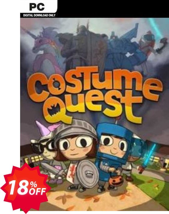 Costume Quest PC Coupon code 18% discount 