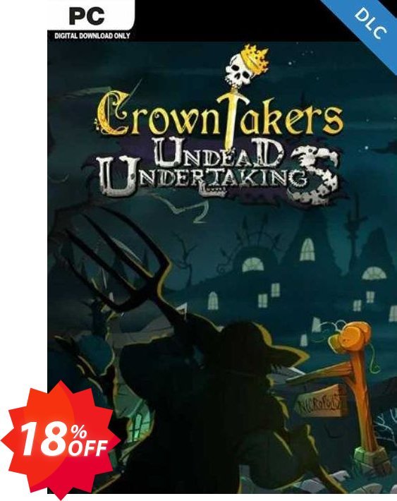Crowntakers  Undead Undertakings PC Coupon code 18% discount 
