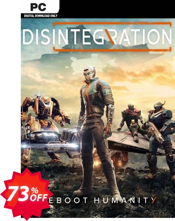 Disintegration PC, WW  Coupon code 73% discount 