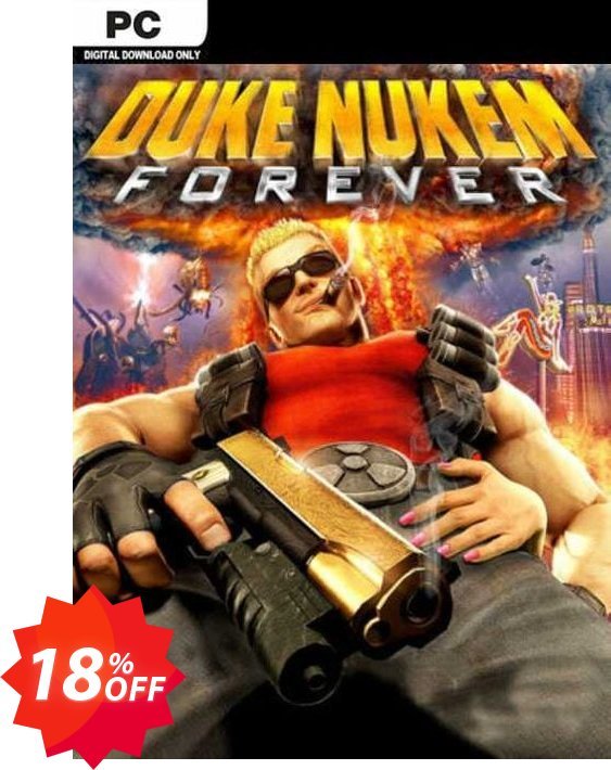 Duke Nukem Forever PC Coupon code 18% discount 