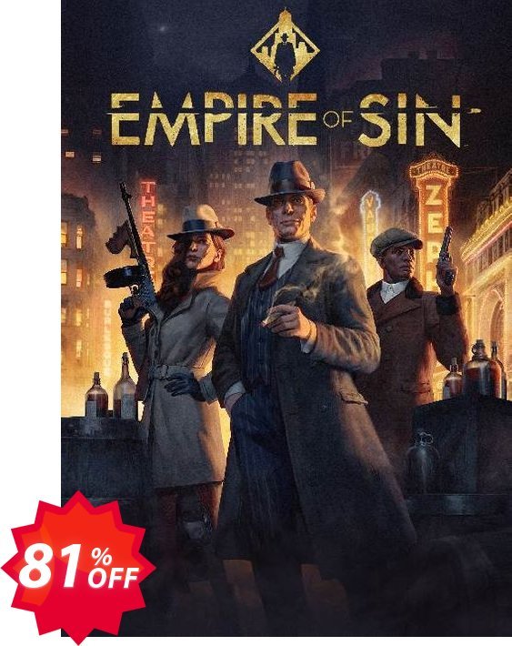 Empire of Sin PC Coupon code 81% discount 