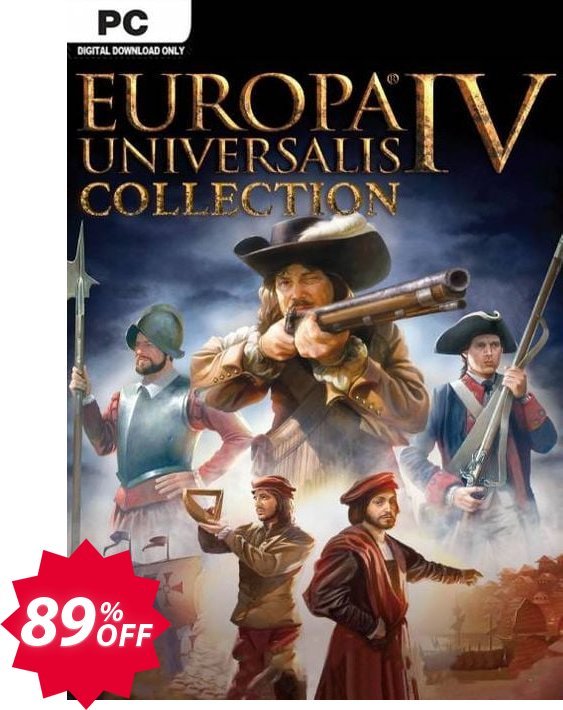 Europa Universalis IV: Collection PC Coupon code 89% discount 