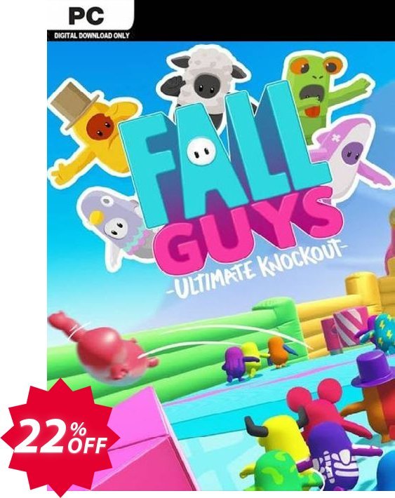 Fall Guys: Ultimate Knockout PC Coupon code 22% discount 
