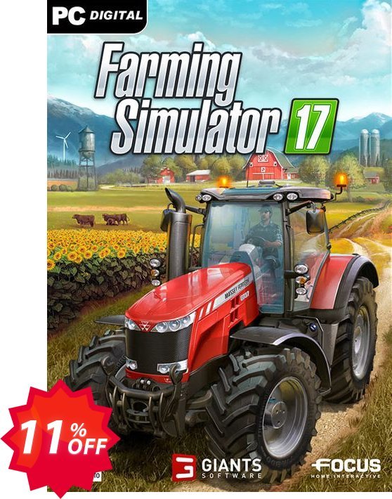 Farming Simulator 17 PC Coupon code 11% discount 
