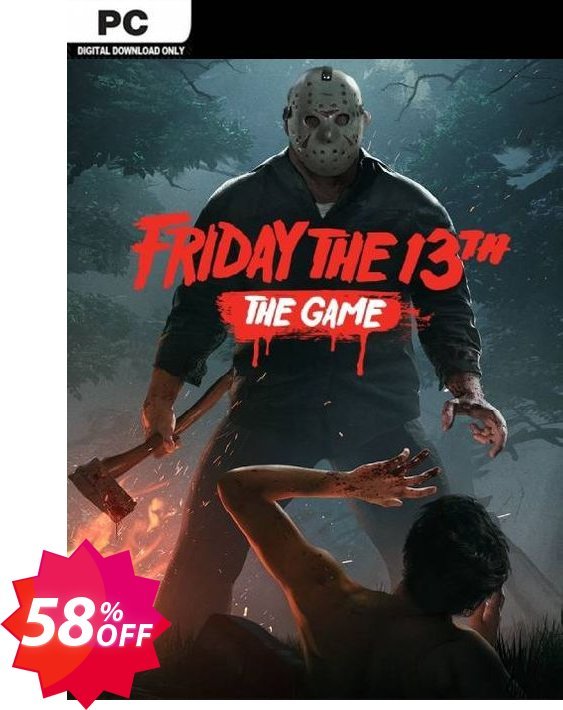 Friday the 13th: The Game PC Coupon code 58% discount 