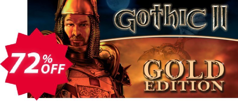 Gothic II Gold Edition PC Coupon code 72% discount 