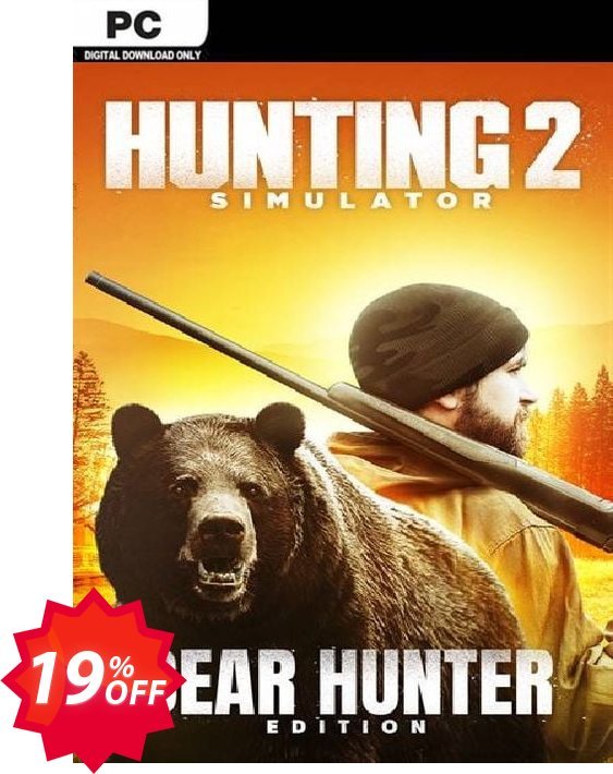 Hunting Simulator 2 Bear Hunter Edition PC Coupon code 19% discount 