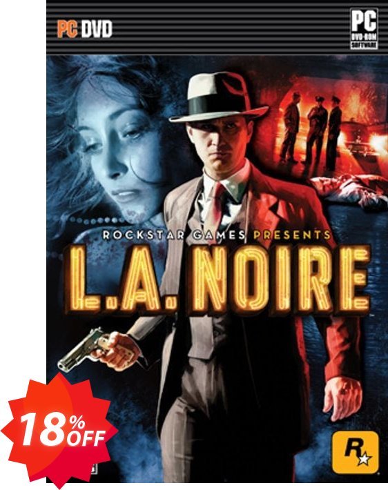 L.A. Noire Complete Edition PC Coupon code 18% discount 