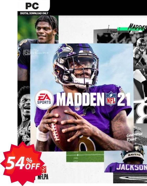 Madden NFL 21 PC Coupon code 54% discount 