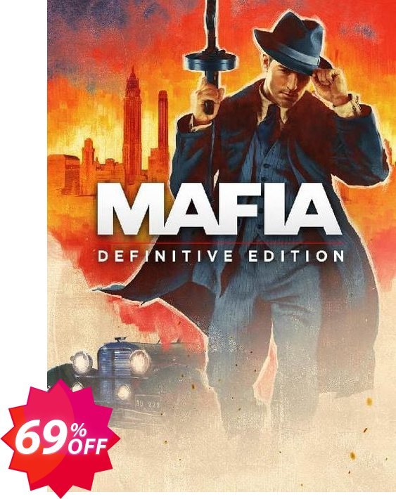 Mafia: Definitive Edition PC, WW  Coupon code 69% discount 