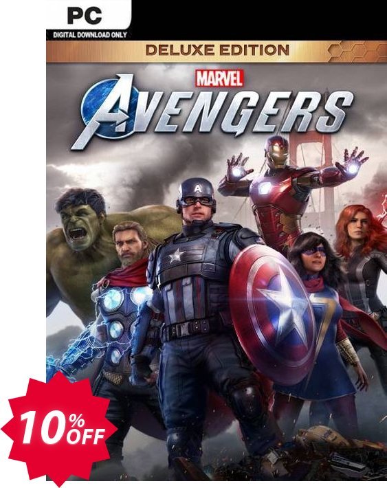 Marvel's Avengers Deluxe Edition PC Coupon code 10% discount 
