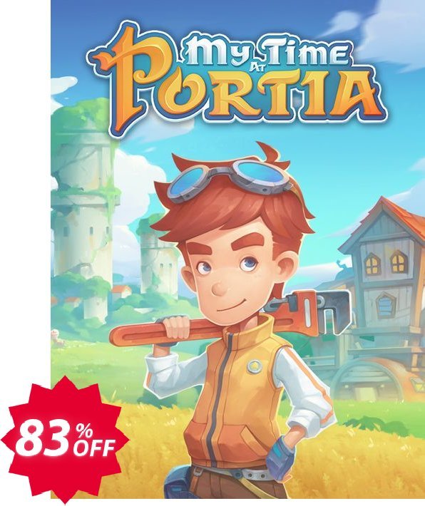 My Time At Portia PC Coupon code 83% discount 