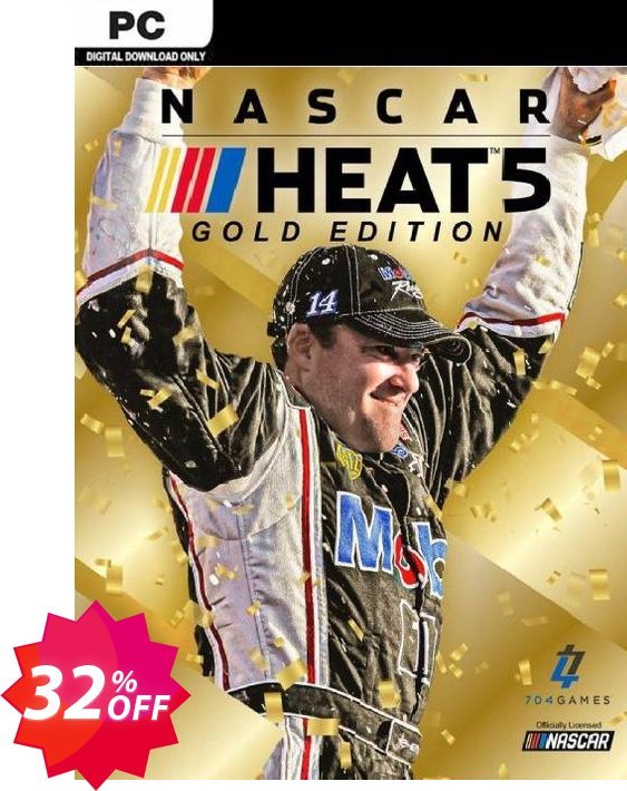 NASCAR Heat 5 - Gold Edition PC Coupon code 32% discount 