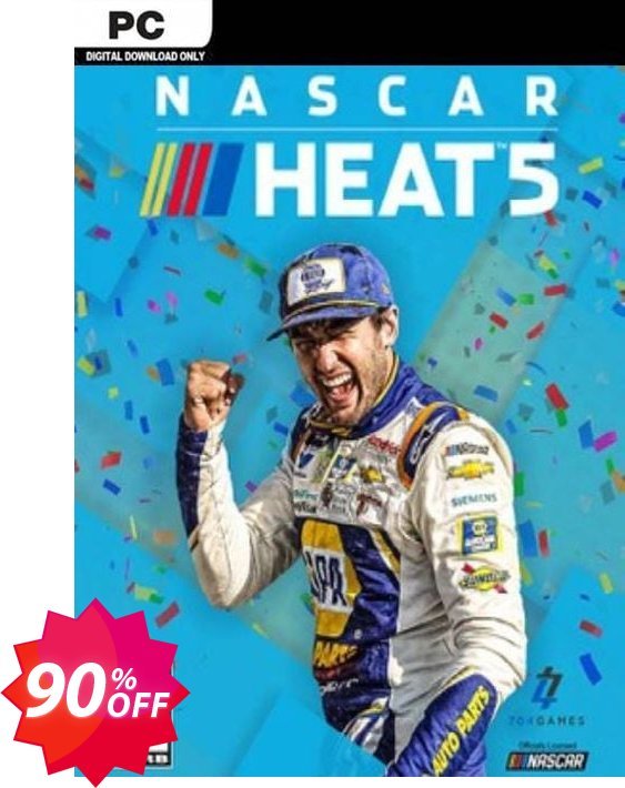 NASCAR Heat 5 PC + DLC Coupon code 90% discount 