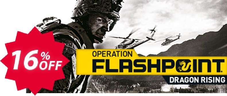 Operation Flashpoint Dragon Rising PC Coupon code 16% discount 