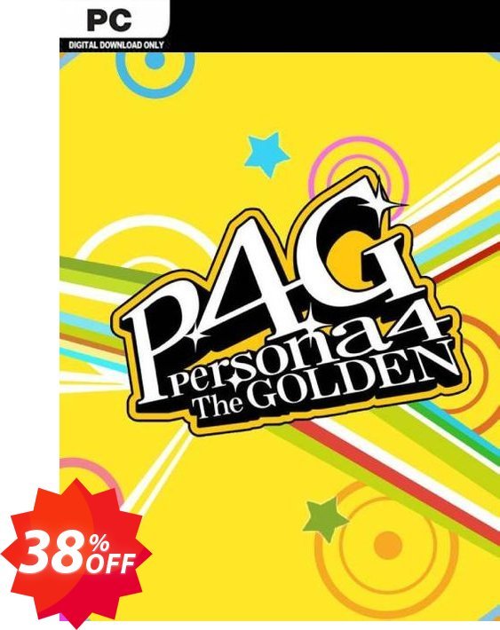 Persona 4 - Golden PC, EU  Coupon code 38% discount 
