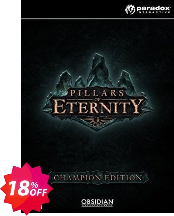 Pillars of Eternity - Champion Edition PC Coupon code 18% discount 