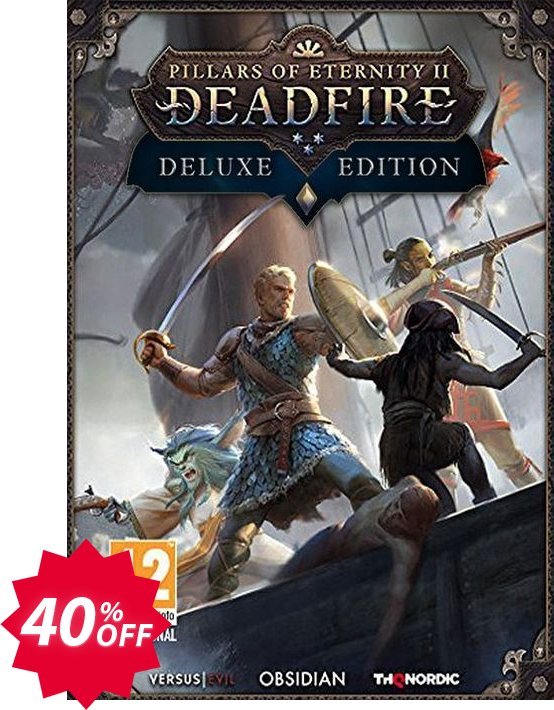 Pillars of Eternity II 2 Deadfire Deluxe Edition PC Coupon code 40% discount 