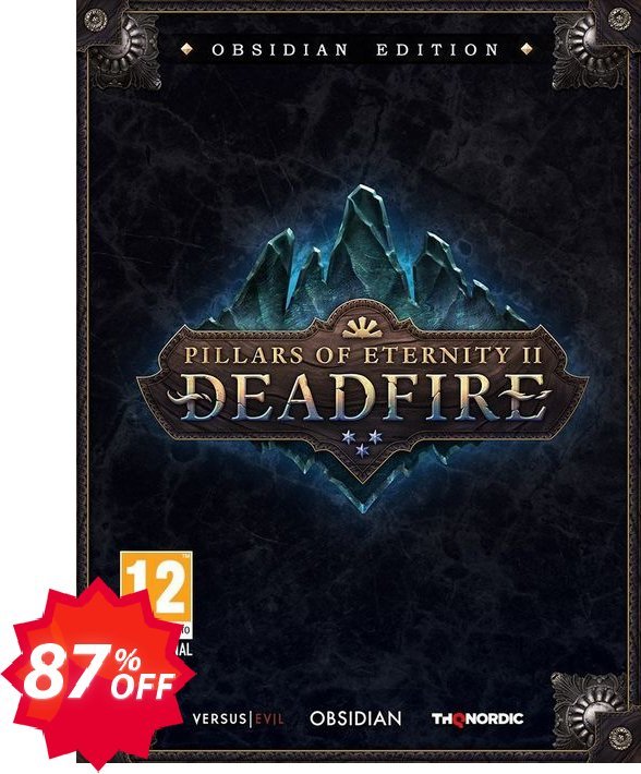 Pillars of Eternity II 2 Deadfire Obsidian Edition PC Coupon code 87% discount 