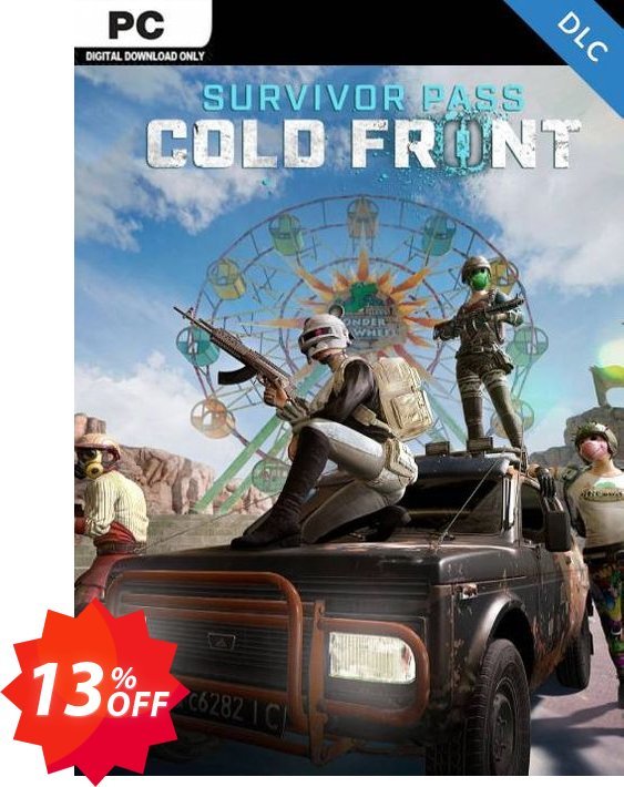 Playerunknown's Battlegrounds: Survivor Pass - Cold Front DLC Coupon code 13% discount 