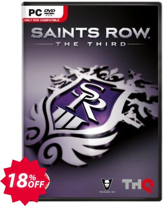 Saints Row The Third PC Coupon code 18% discount 