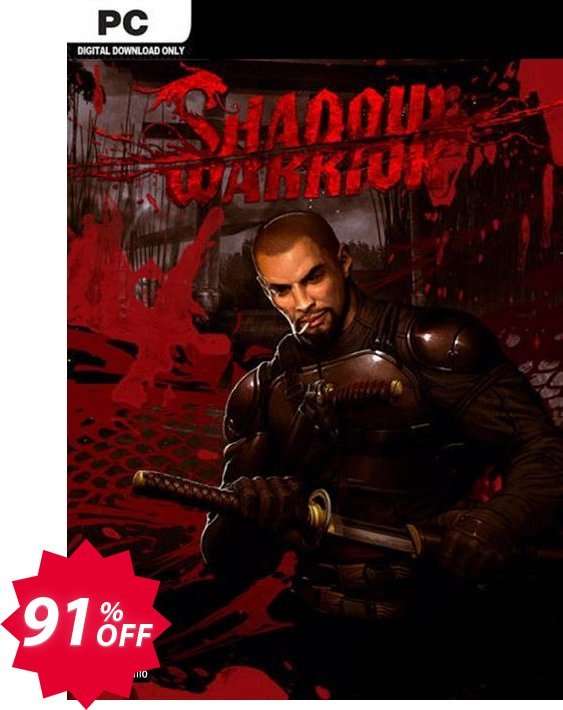 Shadow Warrior PC Coupon code 91% discount 