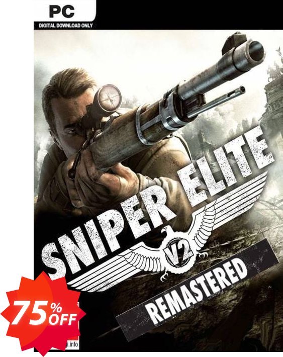 Sniper Elite V2 Remastered PC Coupon code 75% discount 