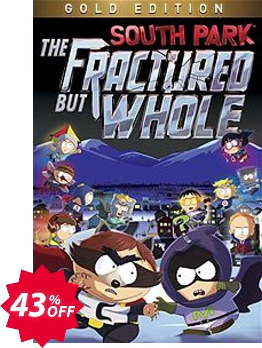 South Park The Fractured but Whole Gold Edition PC, US  Coupon code 43% discount 