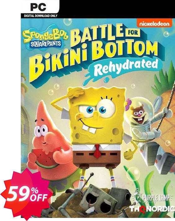SpongeBob SquarePants: Battle for Bikini Bottom - Rehydrated PC + DLC Coupon code 59% discount 