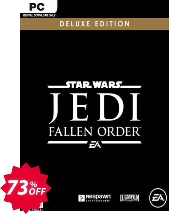 Star Wars Jedi: Fallen Order Deluxe Edition PC Coupon code 73% discount 