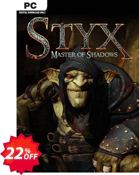 Styx: Master of Shadows PC Coupon code 22% discount 
