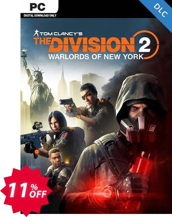 The Division 2 PC: Warlords of New York PC Coupon code 11% discount 