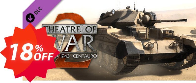 Theatre of War 2 Centauro PC Coupon code 18% discount 