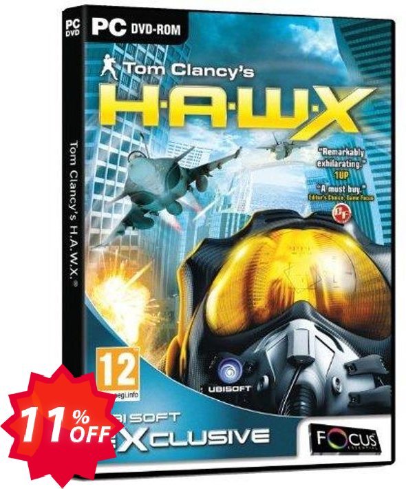 Tom Clancy's H.A.W.X, PC  Coupon code 11% discount 