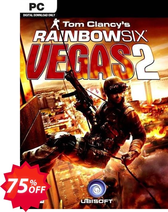 Tom Clancy's Rainbow Six Vegas 2 PC, EU  Coupon code 75% discount 