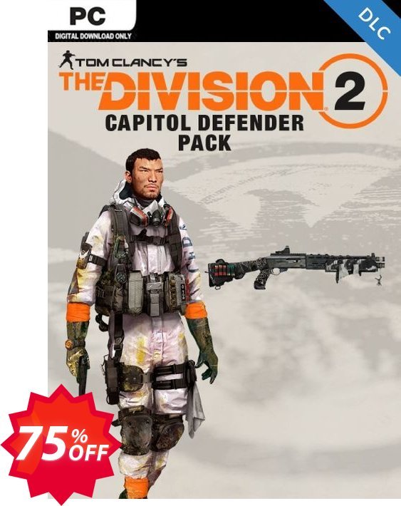 Tom Clancys The Division 2 PC - Capitol Defender Pack DLC Coupon code 75% discount 