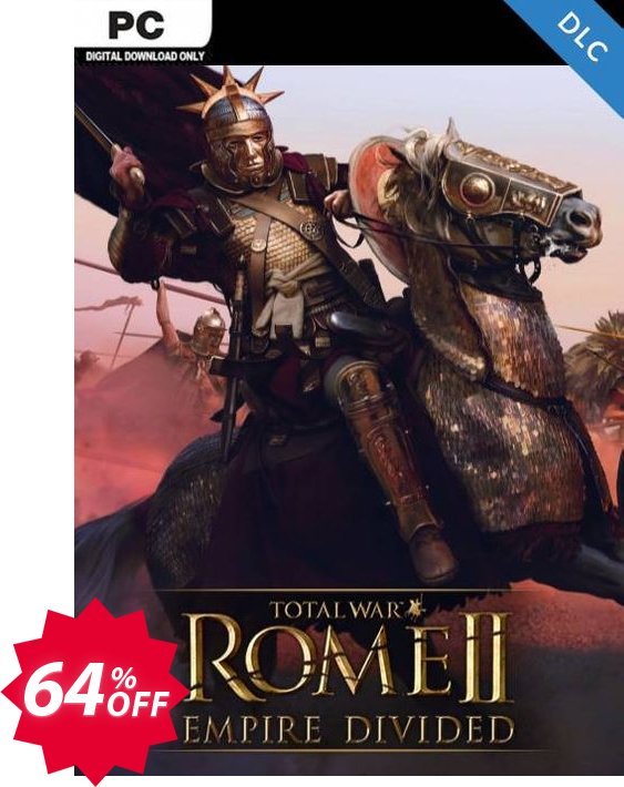 Total War: ROME II  - Empire Divided Campaign Pack, EU  Coupon code 64% discount 