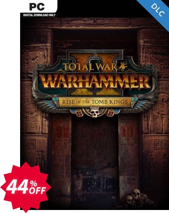 Total War: Warhammer II 2 PC - Rise of the Tomb Kings DLC, EU  Coupon code 44% discount 