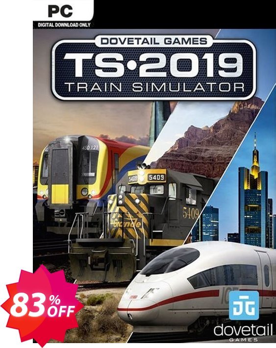 Train Simulator 2019 Coupon code 83% discount 