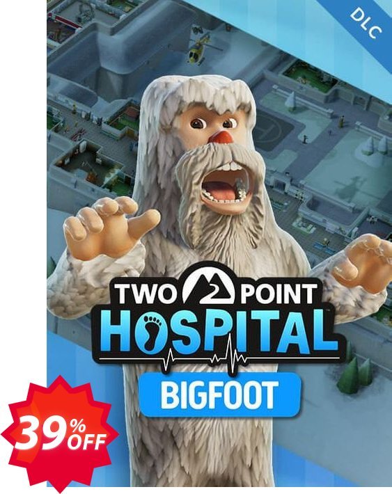 Two Point Hospital - Bigfoot PC, ROW  Coupon code 39% discount 