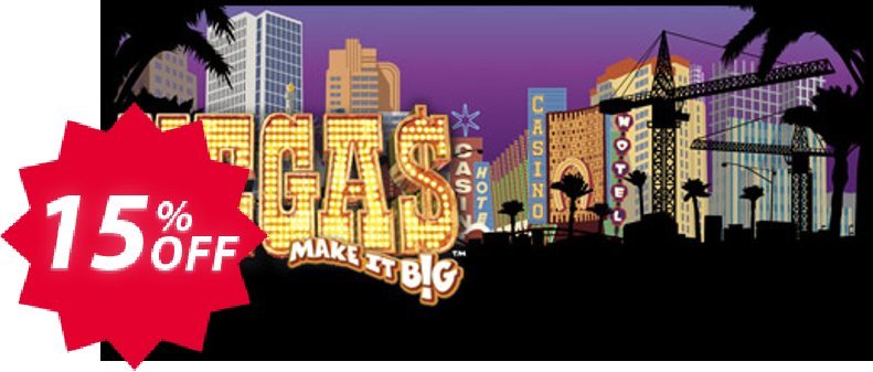 Vegas Make It Big PC Coupon code 15% discount 