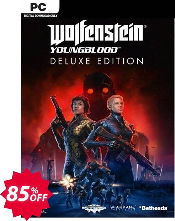 Wolfenstein: Youngblood Deluxe Edition PC Coupon code 85% discount 