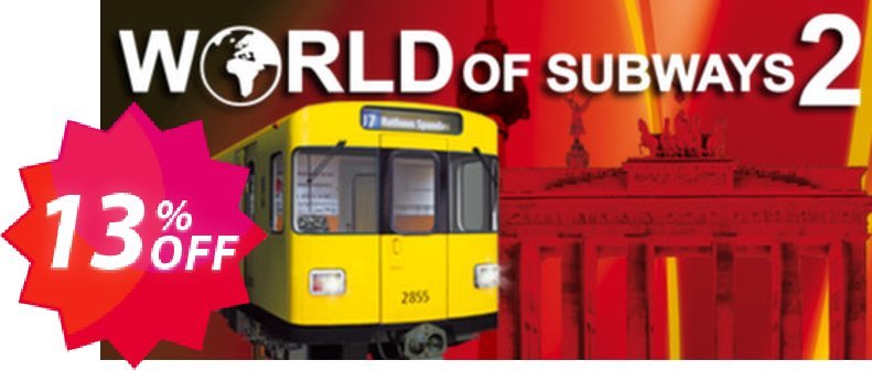 World of Subways 2 – Berlin Line 7 PC Coupon code 13% discount 