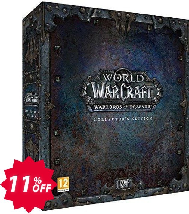 World of Warcraft, WoW : Warlords of Draenor - Collector's Edition PC/MAC Coupon code 11% discount 