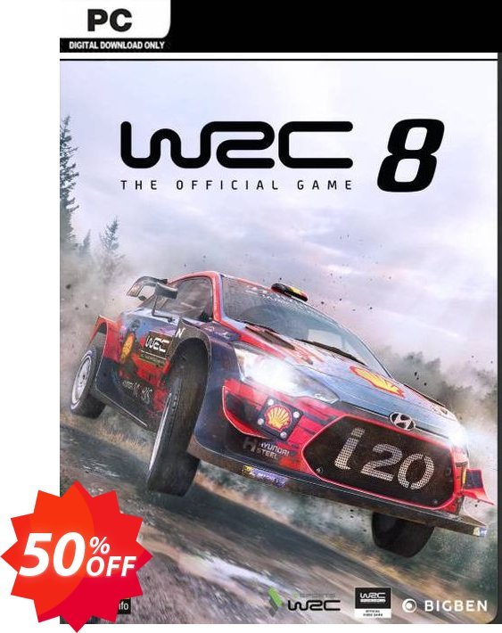 WRC 8 FIA World Rally Championship: Collectors Edition PC Coupon code 50% discount 