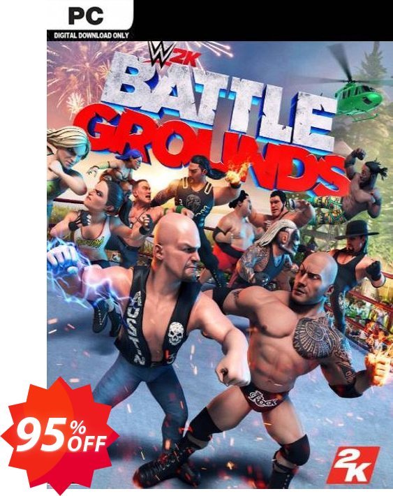 WWE 2K Battlegrounds PC Coupon code 95% discount 