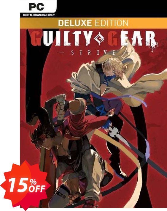 GUILTY GEAR -STRIVE- Deluxe Edition PC Coupon code 15% discount 