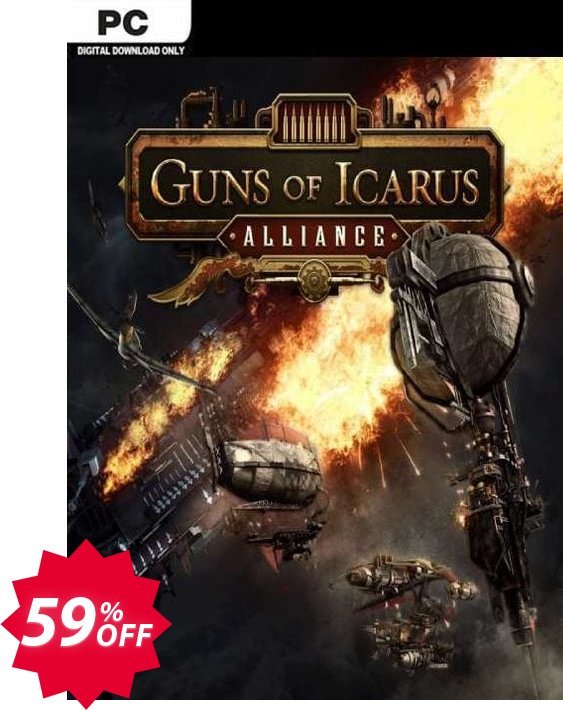 Guns of Icarus Alliance PC Coupon code 59% discount 