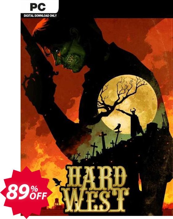 Hard West PC Coupon code 89% discount 